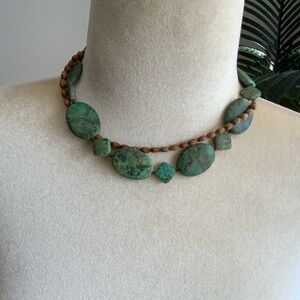 New South Sun Sterling Silver & turquoise necklace